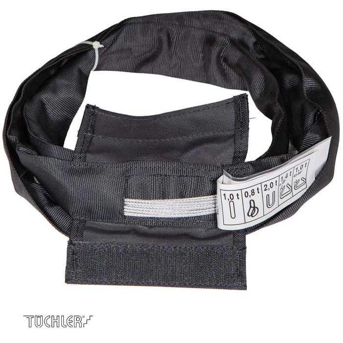 КОЛЬЦЕВОЙ СТРОП С СЕРДЕЧНИКОМ ИЗ СТАЛЬНОГО ТРОСА STEELFLEX 1000/500