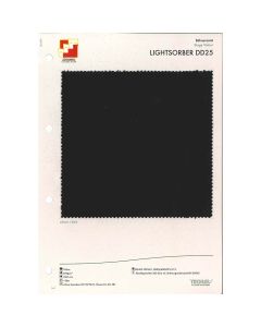 КАРТОЧКА С ОБРАЗЦОМ СЦЕНИЧЕСКИЙ БАРХАТ LIGHTSORBER DD25