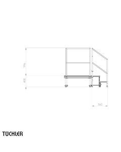 Поручень для стандартной лестницы T-REX 2-Step