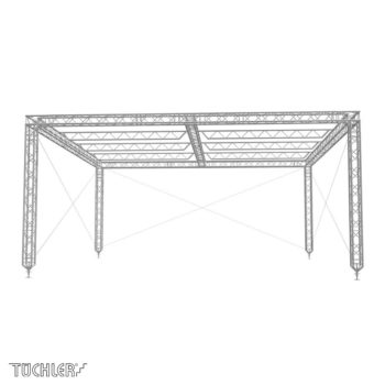 Bühnensystem T-REX roofs TXDRL Bühnensystem T-REX roofs TXDRL